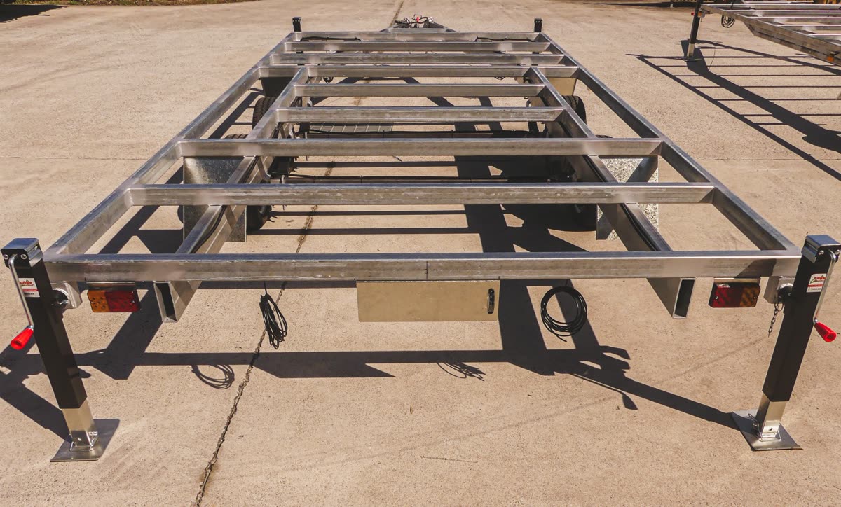 ADR-compliant tiny home trailer with electric brakes, Noosaville