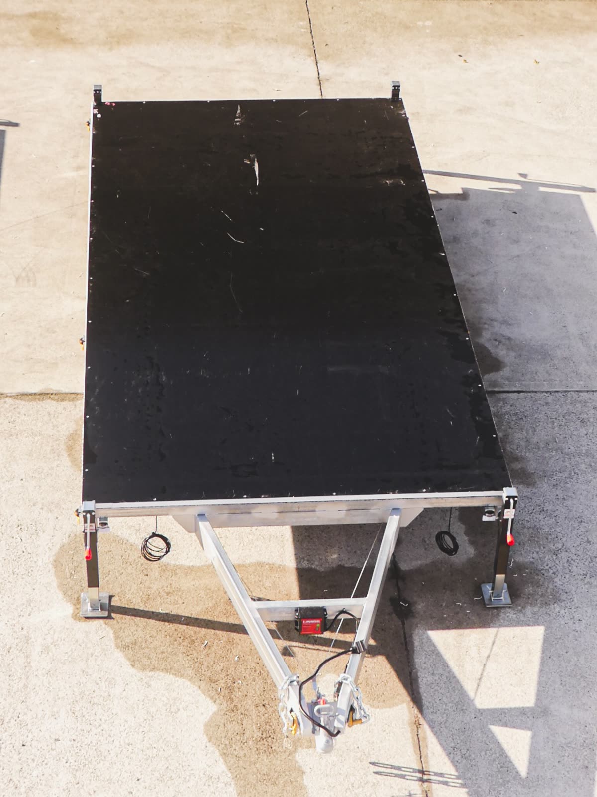 ADR-compliant tiny house trailer — electric brakes all axles