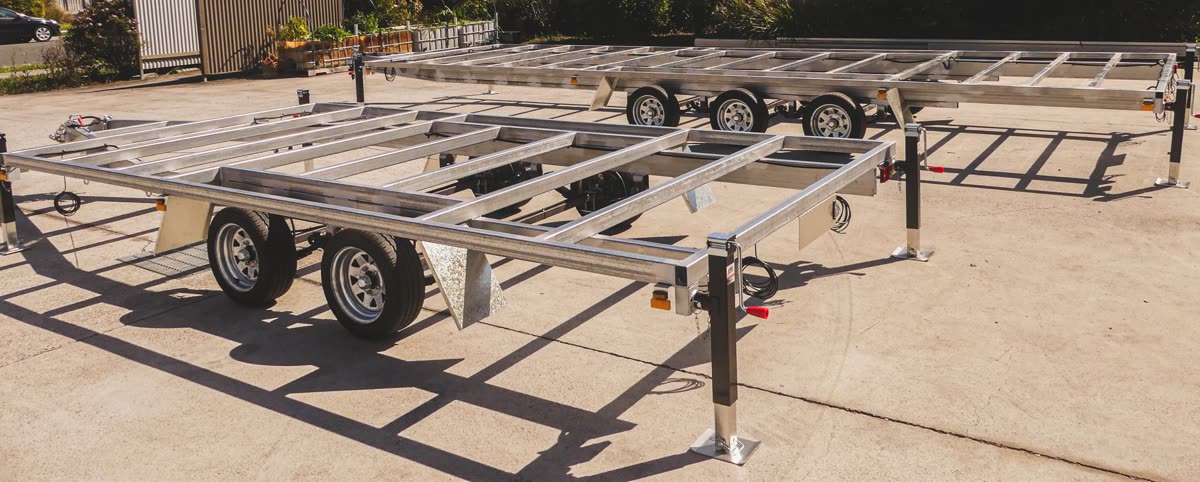 Custom tiny home trailer — ADR compliant, engineer-designed, Sunshine Coast